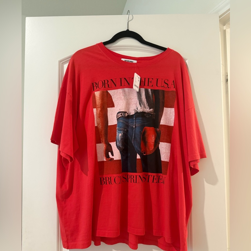 Free People Daydreamer Born in the USA Tshirt